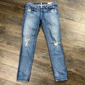 Rag & Bone Distressed Skinny Jeans Pants Denim ((size 30))